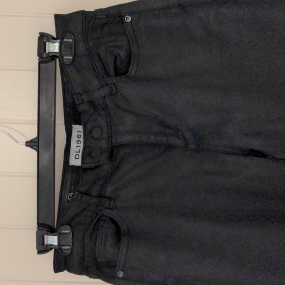 DL1961 Women's Florence Instasculpt Mid-Rise Skinny Fit Cropped Jean - Picture 4 of 5